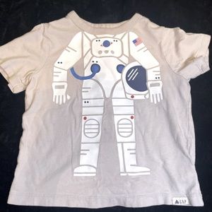 Gap | 3T Gray Astronaut T-Shirt